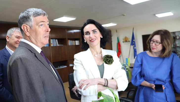 Олеся Илашчук и Данаил Ковачев обсъдиха разширяването на двустранното сътрудничество