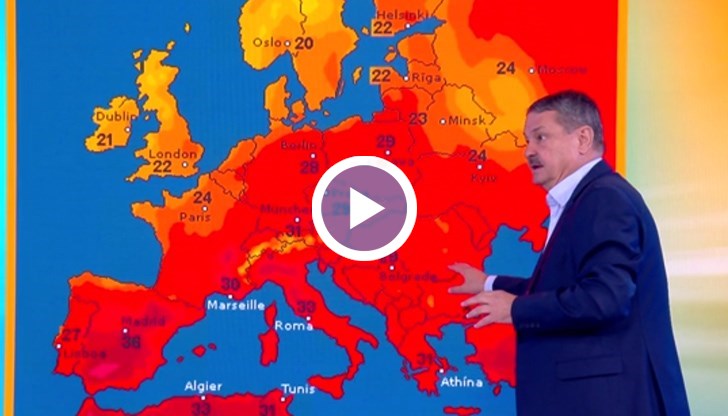24 градуса ще бъде средната температурата на водата по Черноморието ни, обясни климатологът