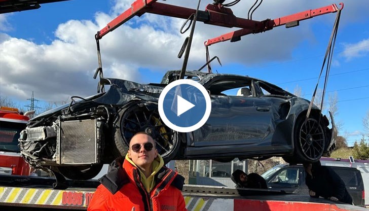 Шофьорът е червеното Порше на жълтите павета отрича да е участвал в дрифтове