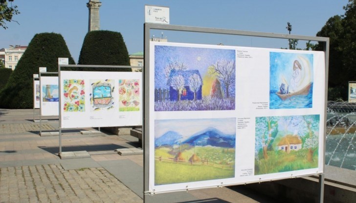 Рисунките са дело на деца от различни краища на страната