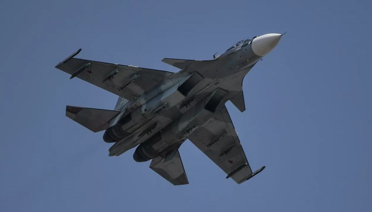 Екипажът на Су-30СМ унищожи разузнавателен катер на украинските въоръжени сили