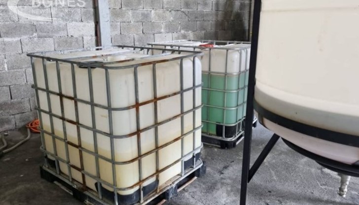 Установени тонове прекурсори, необходими за производството на метаамфетамини