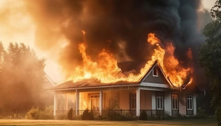 Покривите им са изгорели