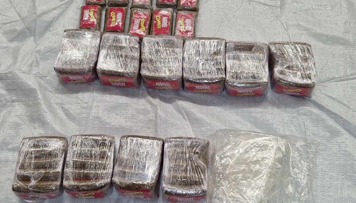 Чужденецът направил опит за контрабанда на 6 кг хашиш