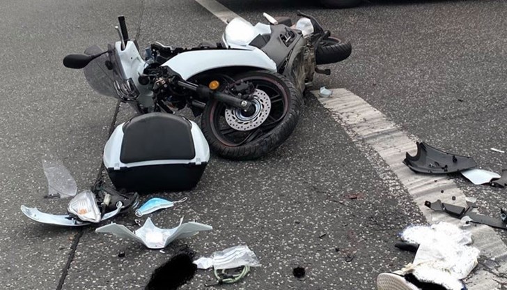 Мотоциклетист е пострадал при пътен инцидент в с. Горно Абланово вчера