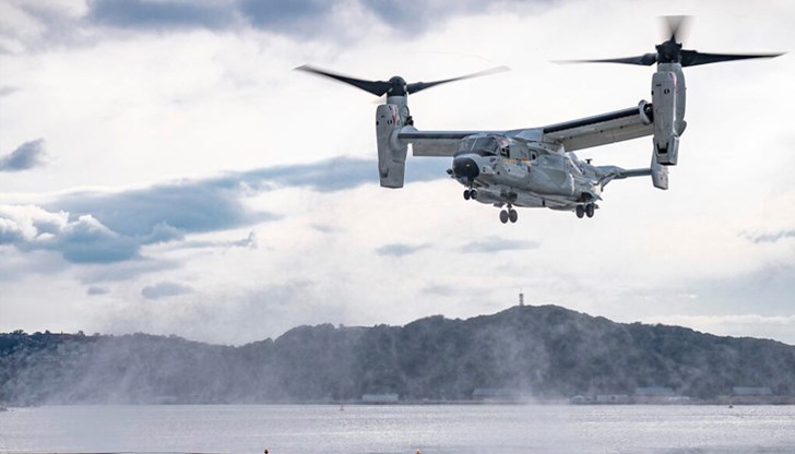 Ви-22 Оспри може да излита и да каца както хоризонтално, така и вертикално Ви-22 Оспри може да излита и да каца както хоризонтално, така и вертикално