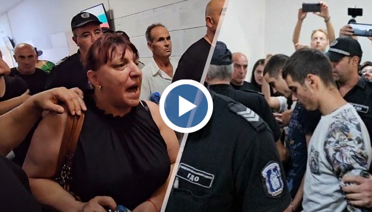 Валентин и Борислав Динкови бяха вкарани в съдебната зала в Пловдив с белезници