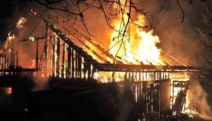 Има пострадал с изгаряния Има пострадал с изгаряния