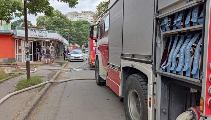 Аспирацията на кулинарен магазин се е запалила
