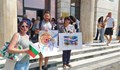 Русенци се включиха на протеста в Гюргево
