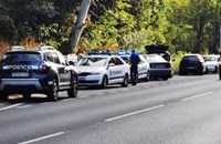 Хванаха два автомобила с мигранти след гонка с полицията край Пловдив