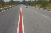 Монтират ограничителни колчета на пътя Русе - Бяла