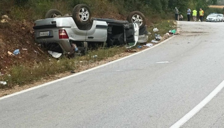 Инцидентът става на обходно трасе заради протеста на зърнопроизводителите