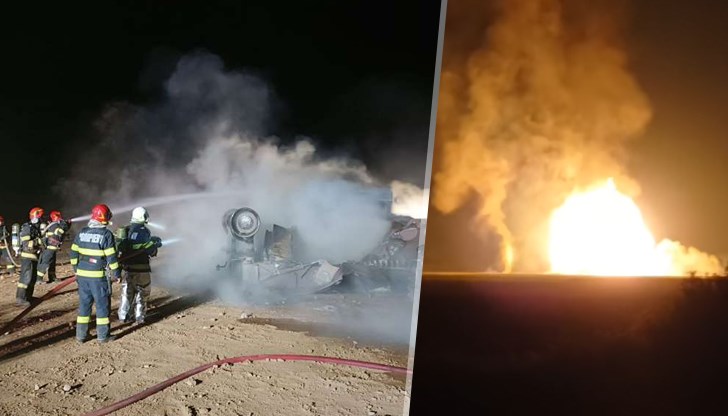 Експлозията е избухнала, след като багер неволно е засегнал разклонение на газопровода Експлозията е избухнала, след като багер неволно е засегнал разклонение на газопровода