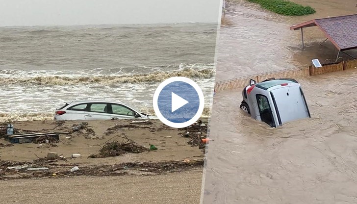 Туристи масово се изнасят, коли бяха отнесени в морето, преливат реки