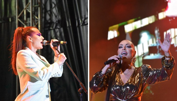 Двете певици изнесоха грандиозен концерт Двете певици изнесоха грандиозен концерт
