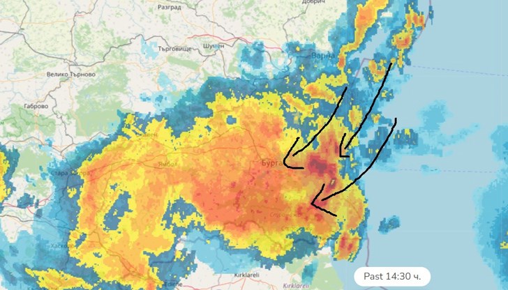 Бурята ще удари бедстващите курорти