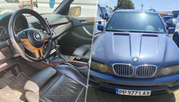 Русенски данъчни върнаха от Румъния джип BMW, отнет от „регистратори“