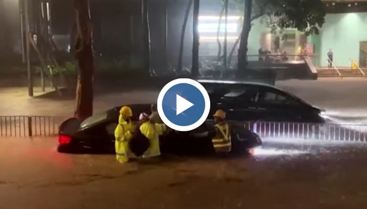 Това са най-тежките валежи от 1884 година насам в мегаполиса