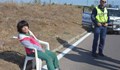 Изоставиха парализирана жена на околовръстното на Свиленград