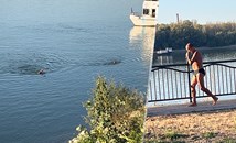 Нелегално плуване в Дунава