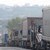 Изключително интензивен трафик от камиони на Дунав мост