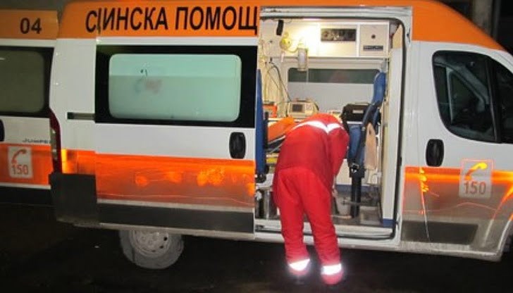 Пострадалият е с тежка мозъчна травма Пострадалият е с тежка мозъчна травма