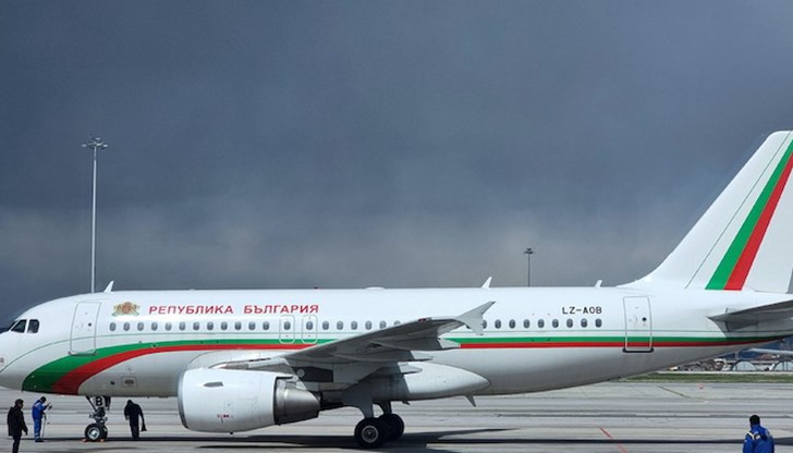 Правителственият самолет ще излети след 30 минути Правителственият самолет ще излети след 30 минути