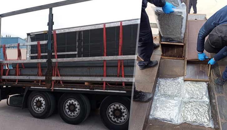 Камионът превозвал метални профили от Унгария