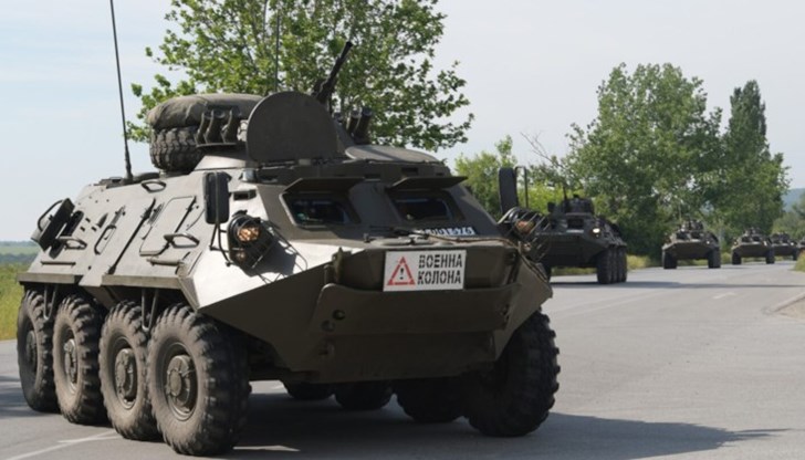 Колоната ще бъде ескортирана от екипи на служба “Военна полиция”