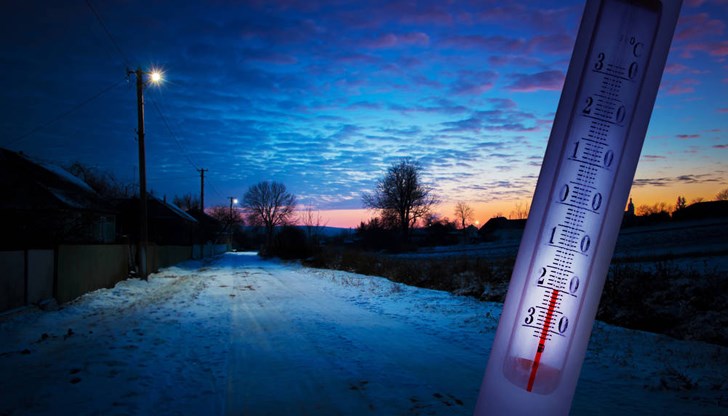Тази сутрин е най-студено в Източна България