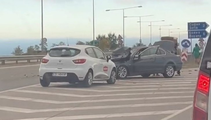 Инцидентът е станал тази сутрин на разклона за Банкя Инцидентът е станал тази сутрин на разклона за Банкя