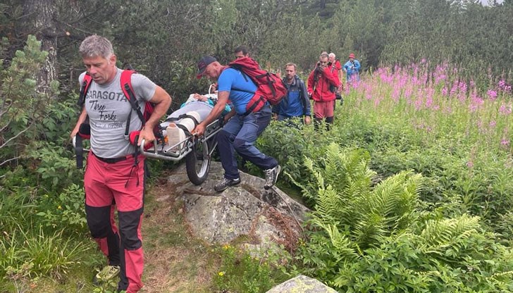 Жената е пострадала по време на преход в района на село Дебел дял