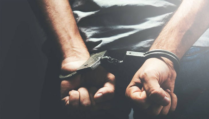 За престъплението е задържан криминално проявен мъж За престъплението е задържан криминално проявен мъж