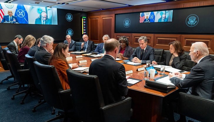 Президентът на САЩ нарече атаките на „Хамас“ срещу Израел „акт на чисто зло“ Президентът на САЩ нарече атаките на „Хамас“ срещу Израел „акт на чисто зло“