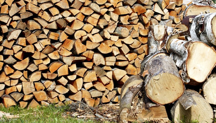 Общото количество дървен материал е около 14 кубика