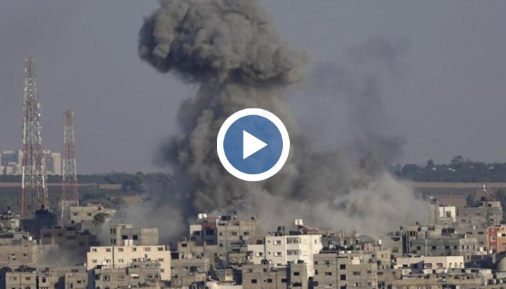 Израелската армия започна да нанася въздушни удари по ивицата Газа