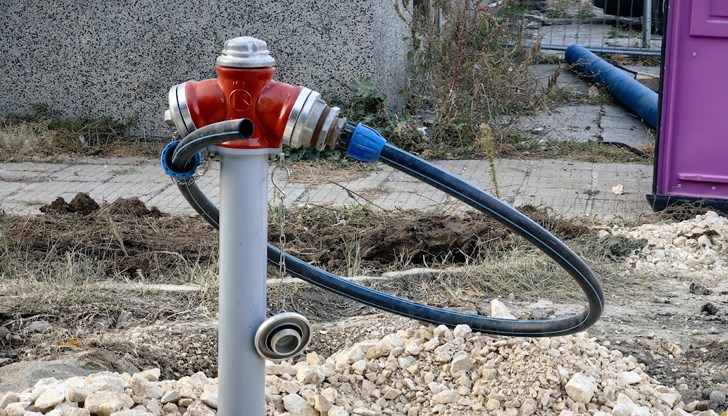 Нормалното водопадаване ще бъде нарушено поради подвързване на пожарни хидранти