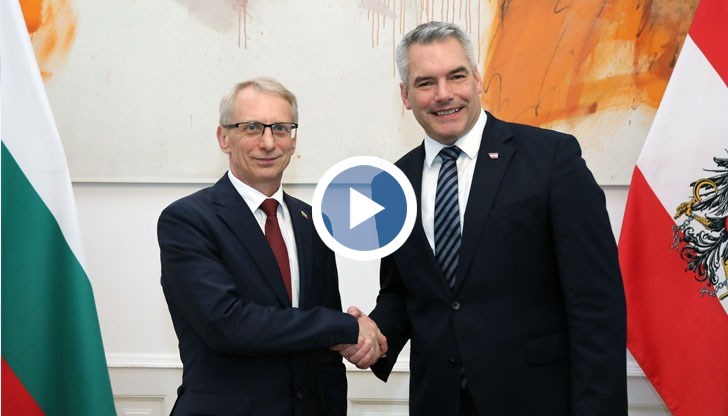 Австрийският канцлер се срещна с българския премиер, който е на еднодневно посещение във Виена