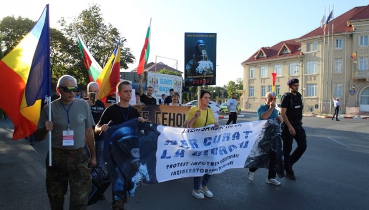 Днес в Гюргево се проведе второ протестно шествие срещу проекта за изграждане на инсинератор за изгаряне на болнични отпадъци