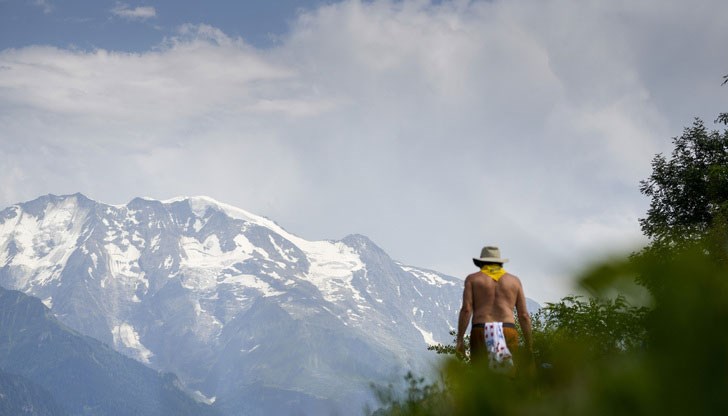 Най-високият връх в Западна Европа се е смалил