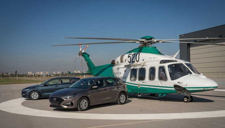 Главен комисар Антон Златанов получи ключовете за новите автомобили