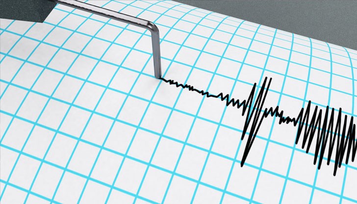 Трусът е с магнитуд от 5,3 по Рихтер