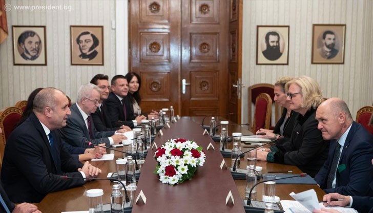 Президентът се срещна с председателя на Националния съвет на Австрия