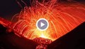 Ново мощно изригване на вулкана Етна