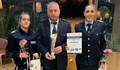 Русенски полицайки спечелиха второ място на „Пътен полицай на годината 2023“