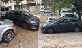 Кола на полицай блокира други автомобили в Русе