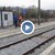 Бездомник троши новата жп спирка на Товарна гара