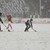 Прекратиха футболен мач в София заради силен снеговалеж