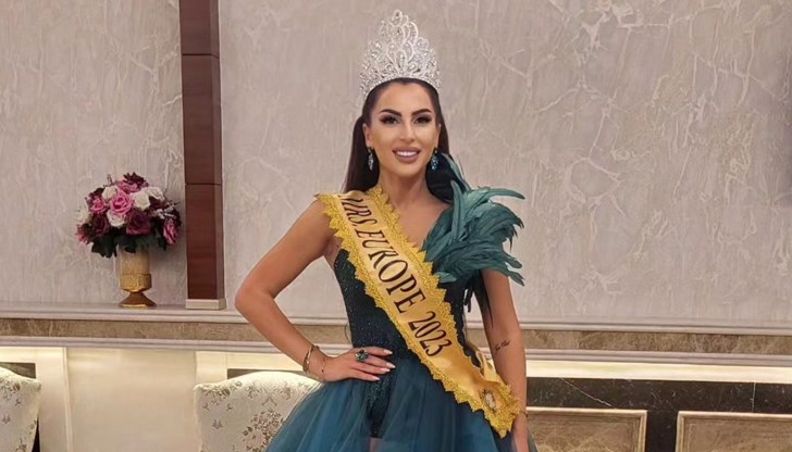 Българката спечели конкурса "Мисис Европа"